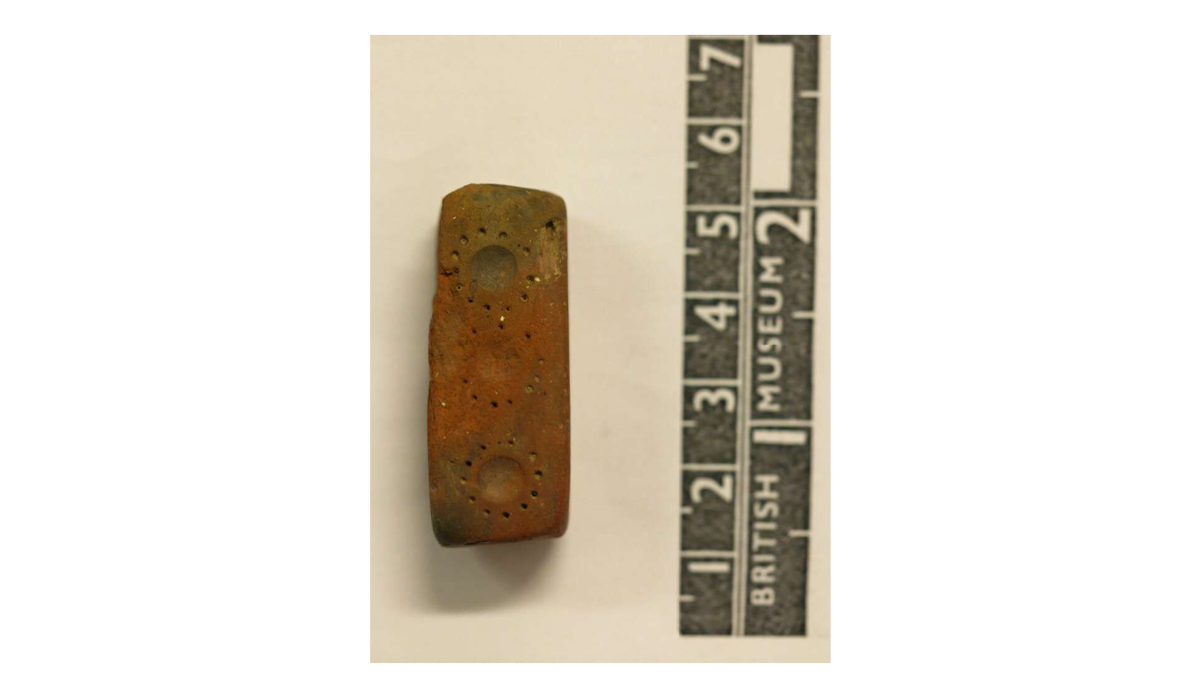 Плоская игральная кость © The Trustees of the British Museum