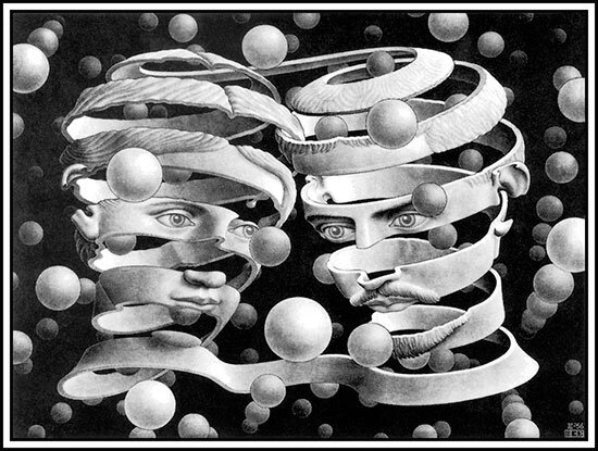 Узы единства. Мауриц Корнелис Эшер