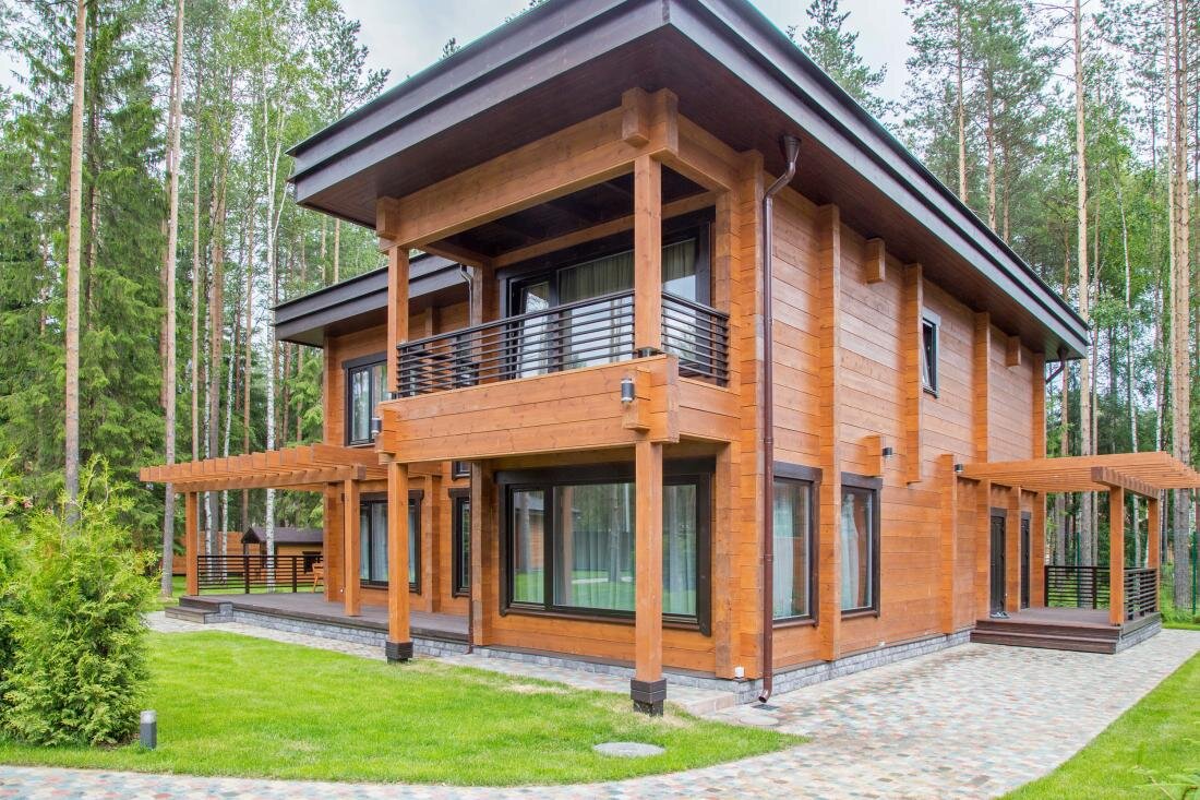 Клееный брус - премиум материал