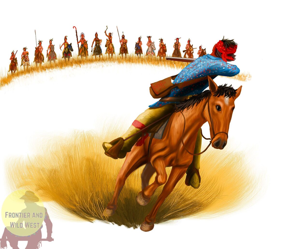 Первый выстрел в бою на Соломон-Форк