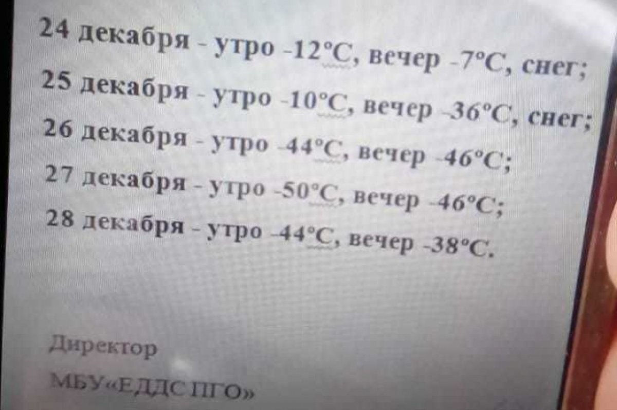    Новосибирцев пугают аномальными морозами до -50 градусов в конце декабря