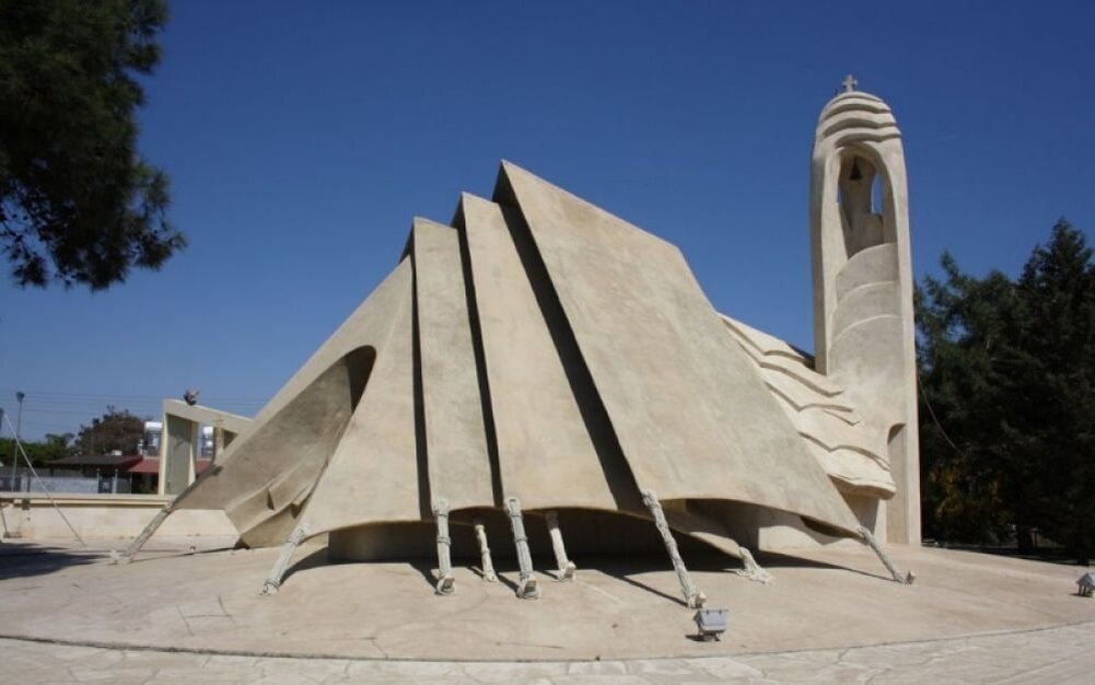 Часовня героев в Ахне, Кипр 