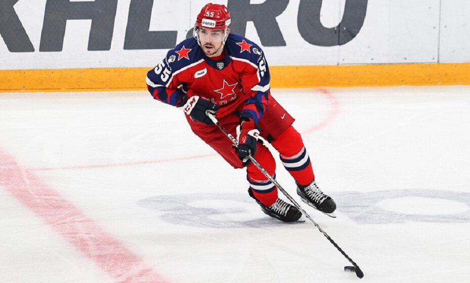    Богдан Киселевич стал «ястребом». Фото: ХК «Авангард»