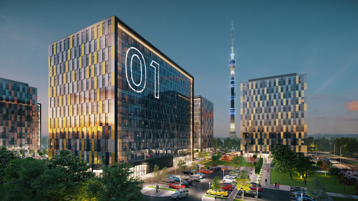 Деловой квартал Ostankino Business Park 