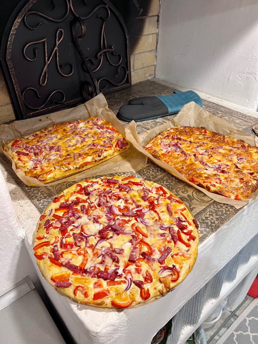 Пицца на дровах