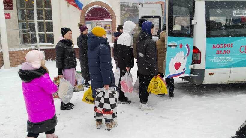    Сбор помощи для участников СВО на автобусе акции «Доброе дело» в Подмосковье ©Пресс-служба Министерства информационных и социальных коммуникаций Московской области