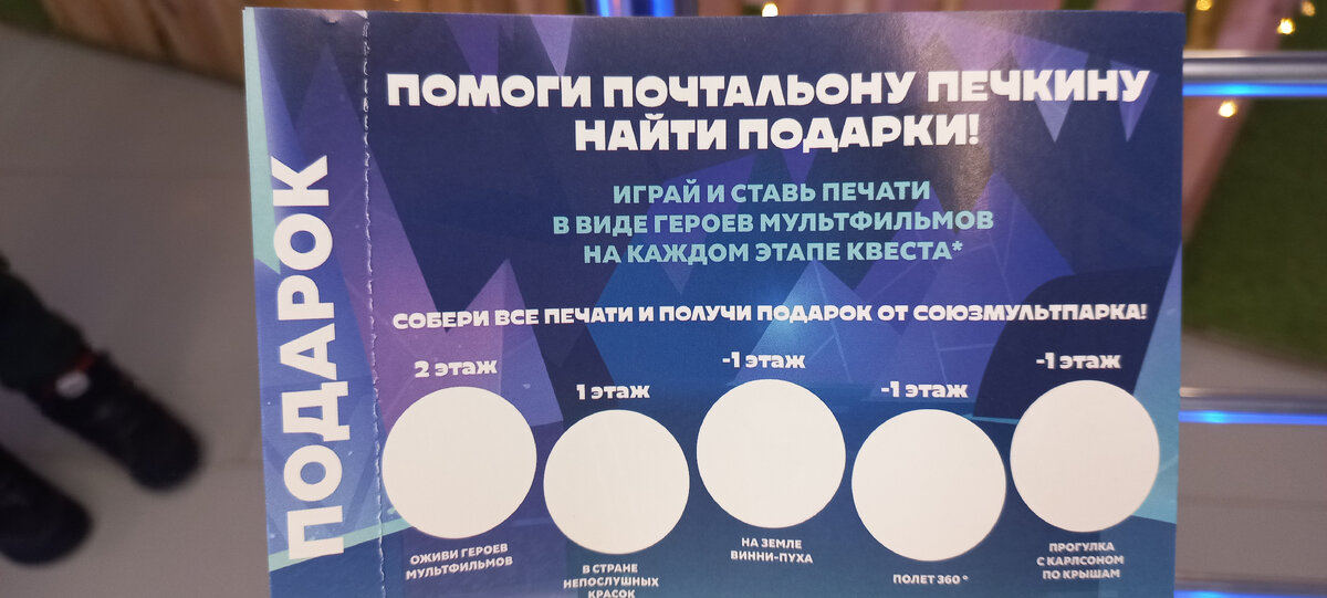 фото автора. 5 залов - 5 заданий - 5 печатей 