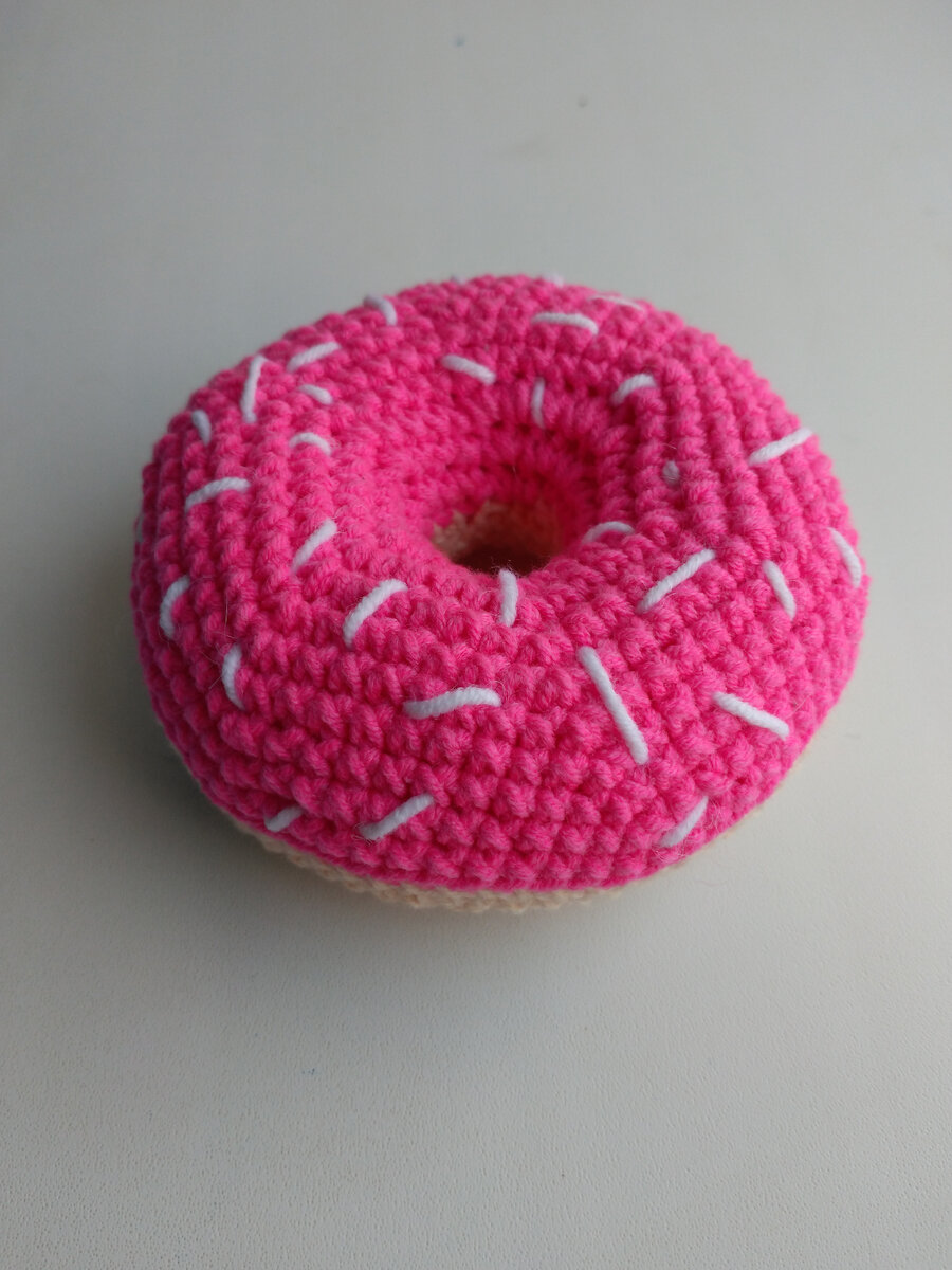 Пончик вид сверху