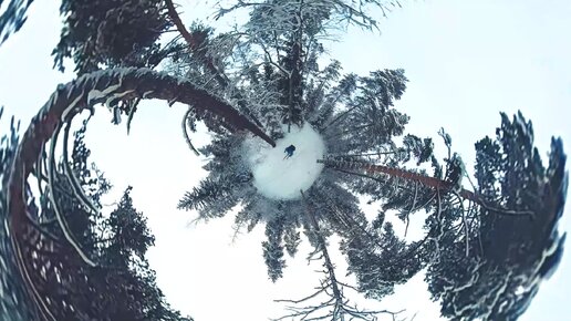 На лыжах по гряде Вярямянселькя, Ленобласть