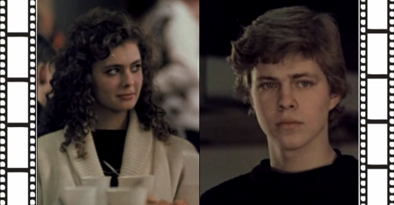 Ирина Маркова и Павел Овчаров в фильме "Шоу-биз" (1991 год). 