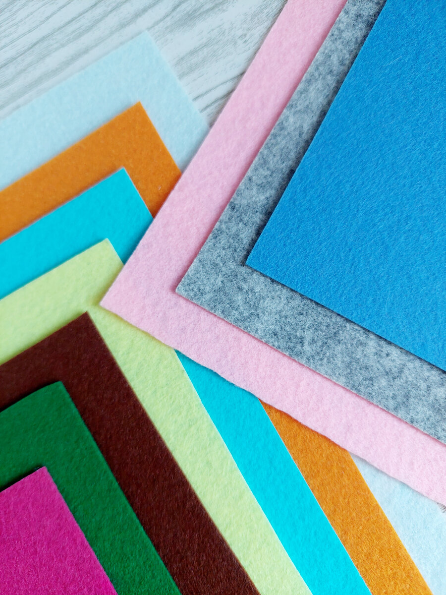 Разнообразная палитра цветов.