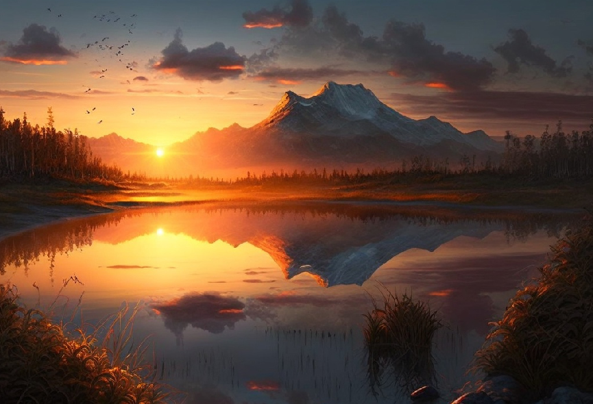 Вечер в Меллеории.