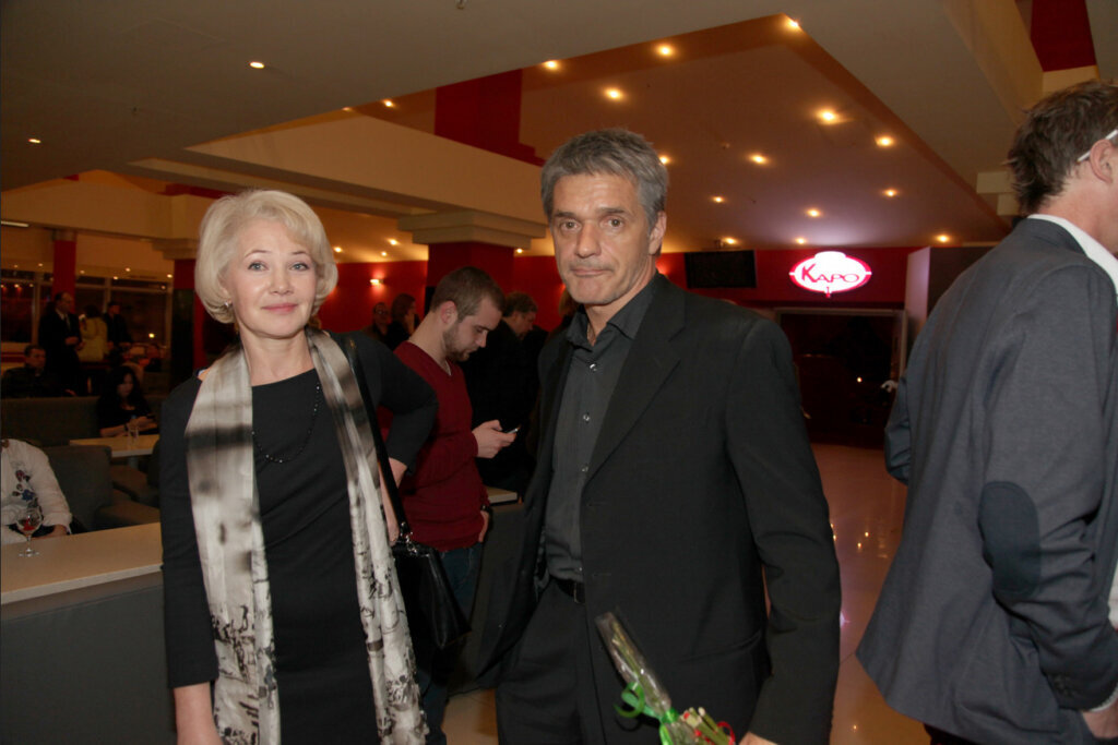    Константин Лавроненко с женой, актрисой Лидией Петраковой. Фото: Архив ЭГ