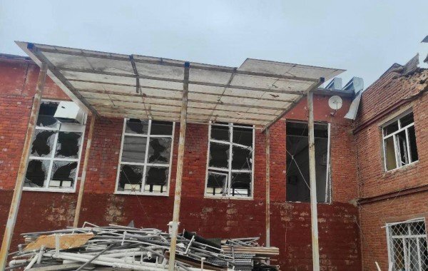 Село Новая Таволжанка, обстрел двух жилых домов.