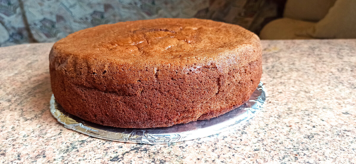 Шоколадный бисквит