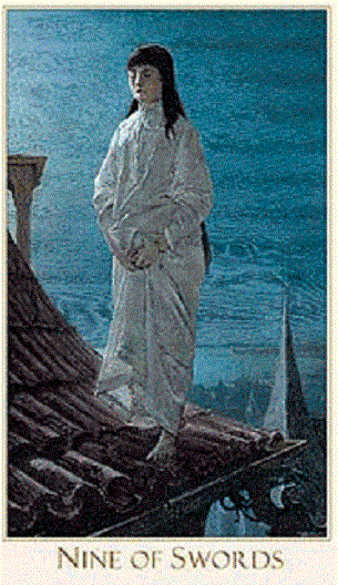 Эта карта символизирует страхи, тревоги и конец старых иллюзий. Она говорит о том, что вы можете столкнуться с трудными эмоциями и негативными мыслями, которые могут привести к концу старых убеждений и иллюзий. В этот день важно обратить внимание на свои эмоции и попытаться преодолеть страхи и тревоги.