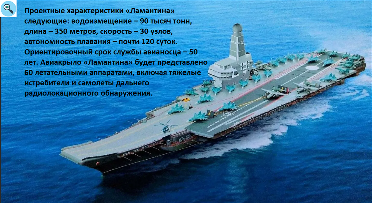 Авианосец РФ - "Ламантин" 