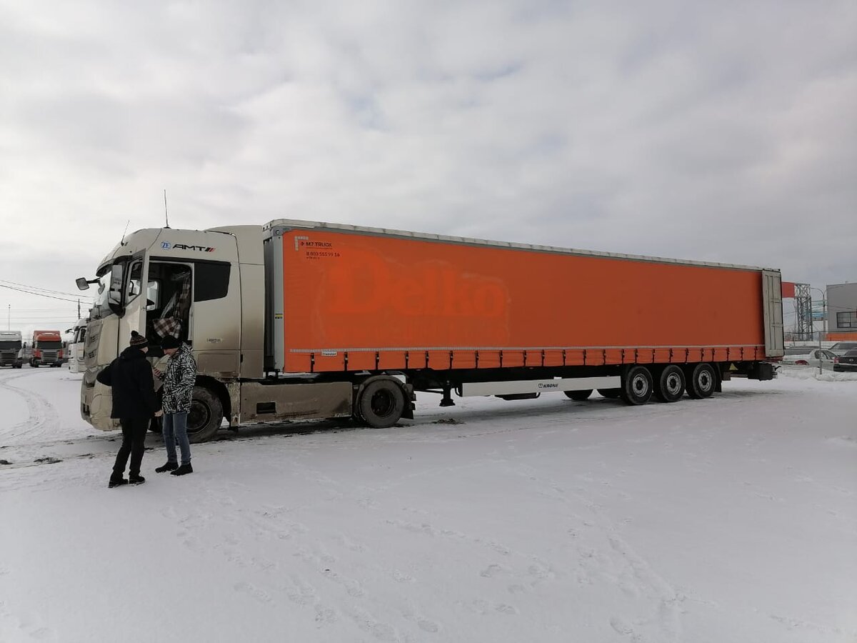 Доставка фурами 110 м3 