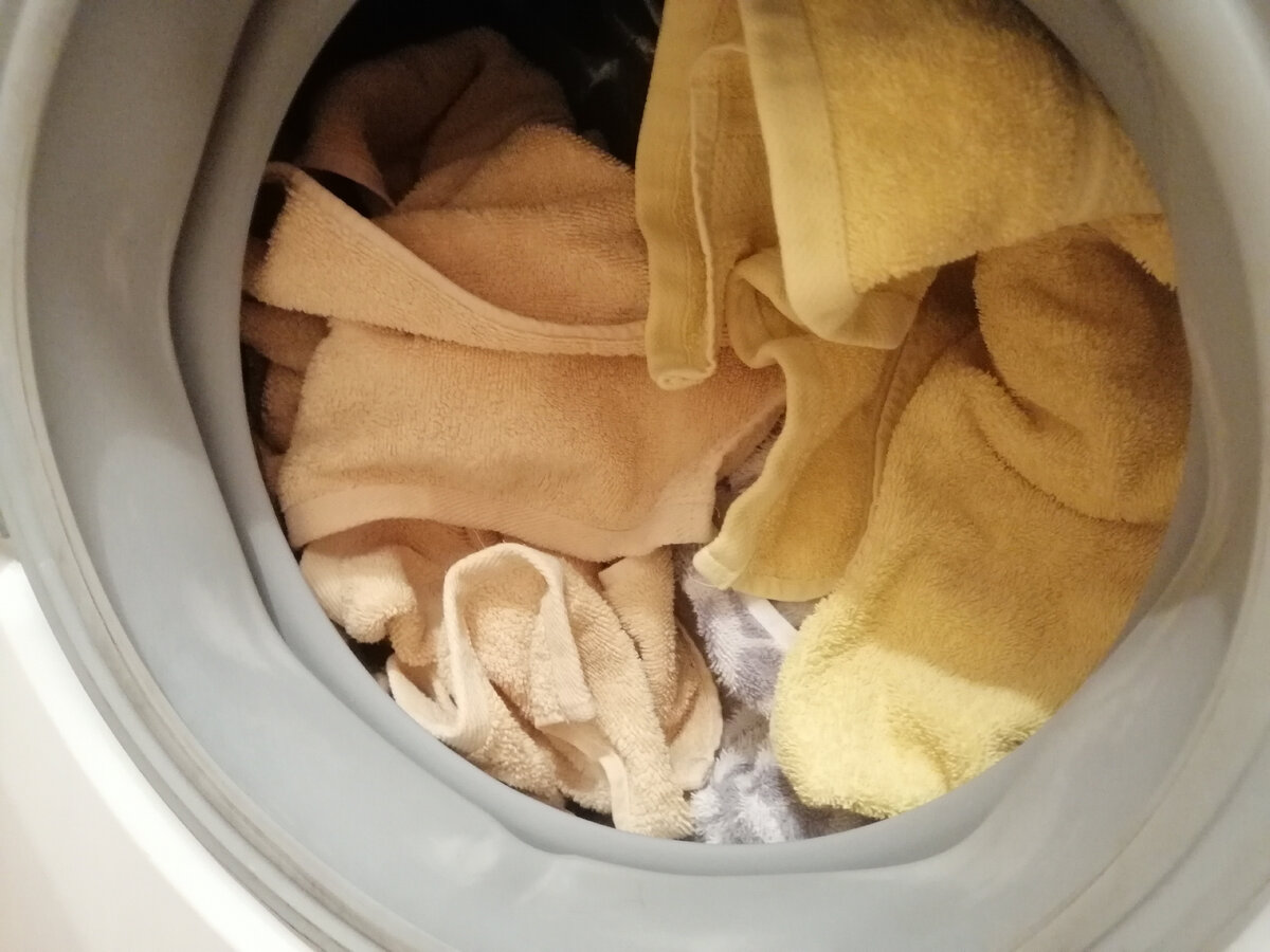 Стирка махровых полотенец в стиральной машине