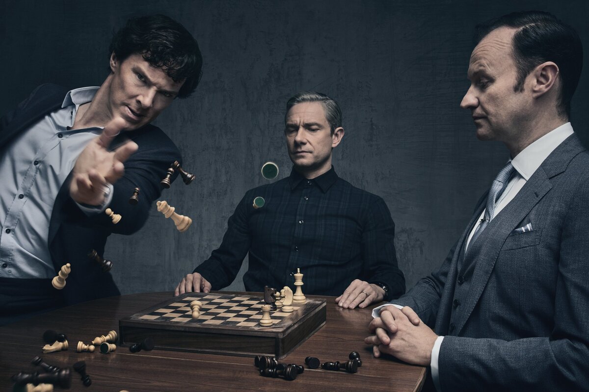Кадр из сериала "Шерлок" (2010)