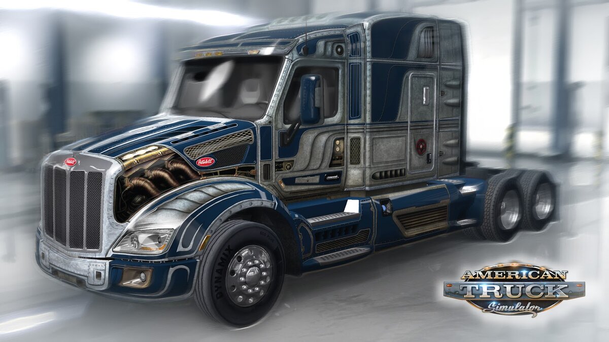 Релиз набора стимпанк-раскрасок Steampunk Paint Jobs Pack American Truck  Simulator | Dobro Edet Official | Дзен