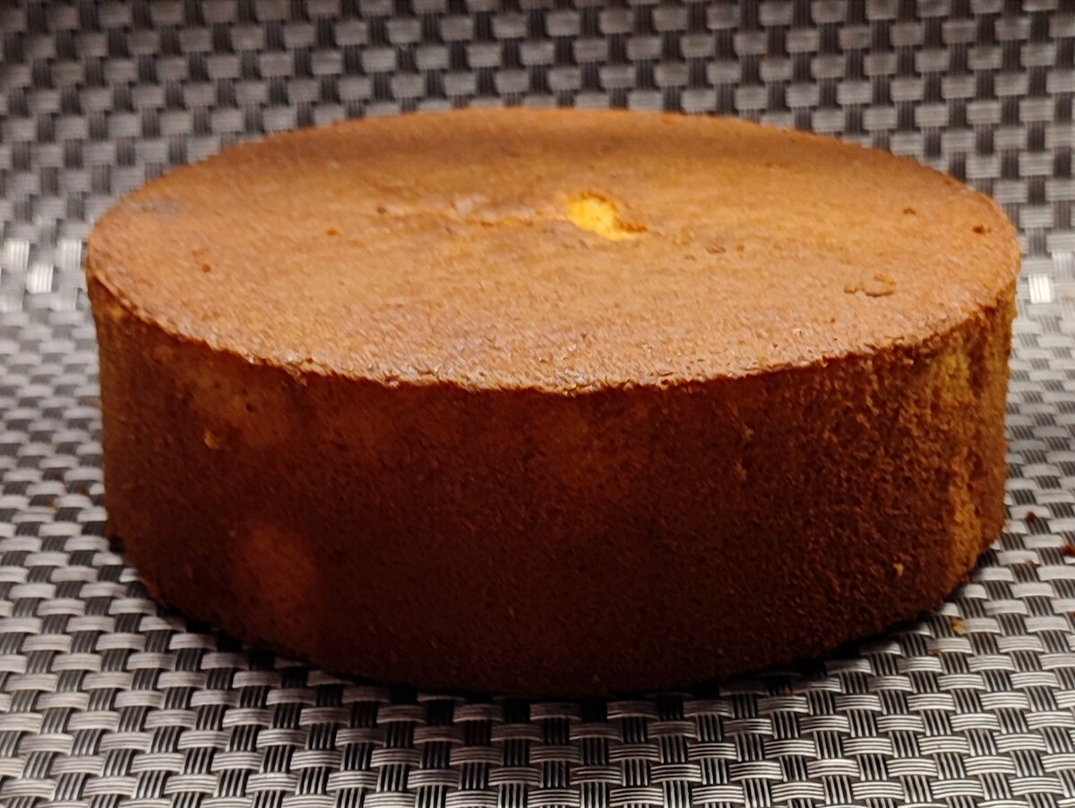 Такого идеально ровного бисквита не было никогда!