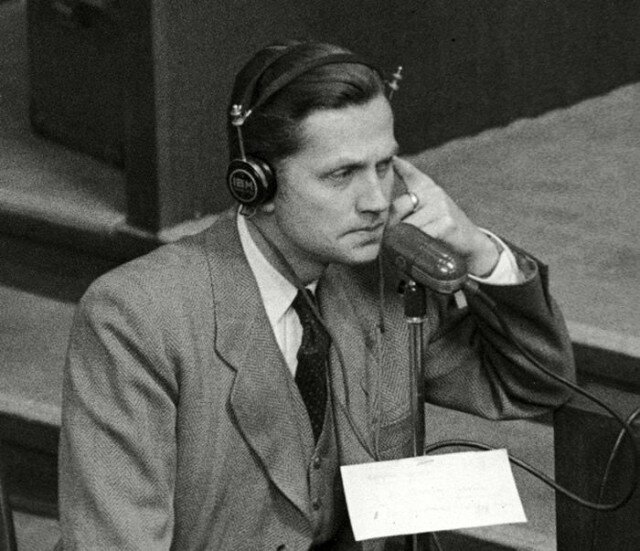 В.Шелленберг - арестант Нюрнберга. Фото из открытых источников Интернета.