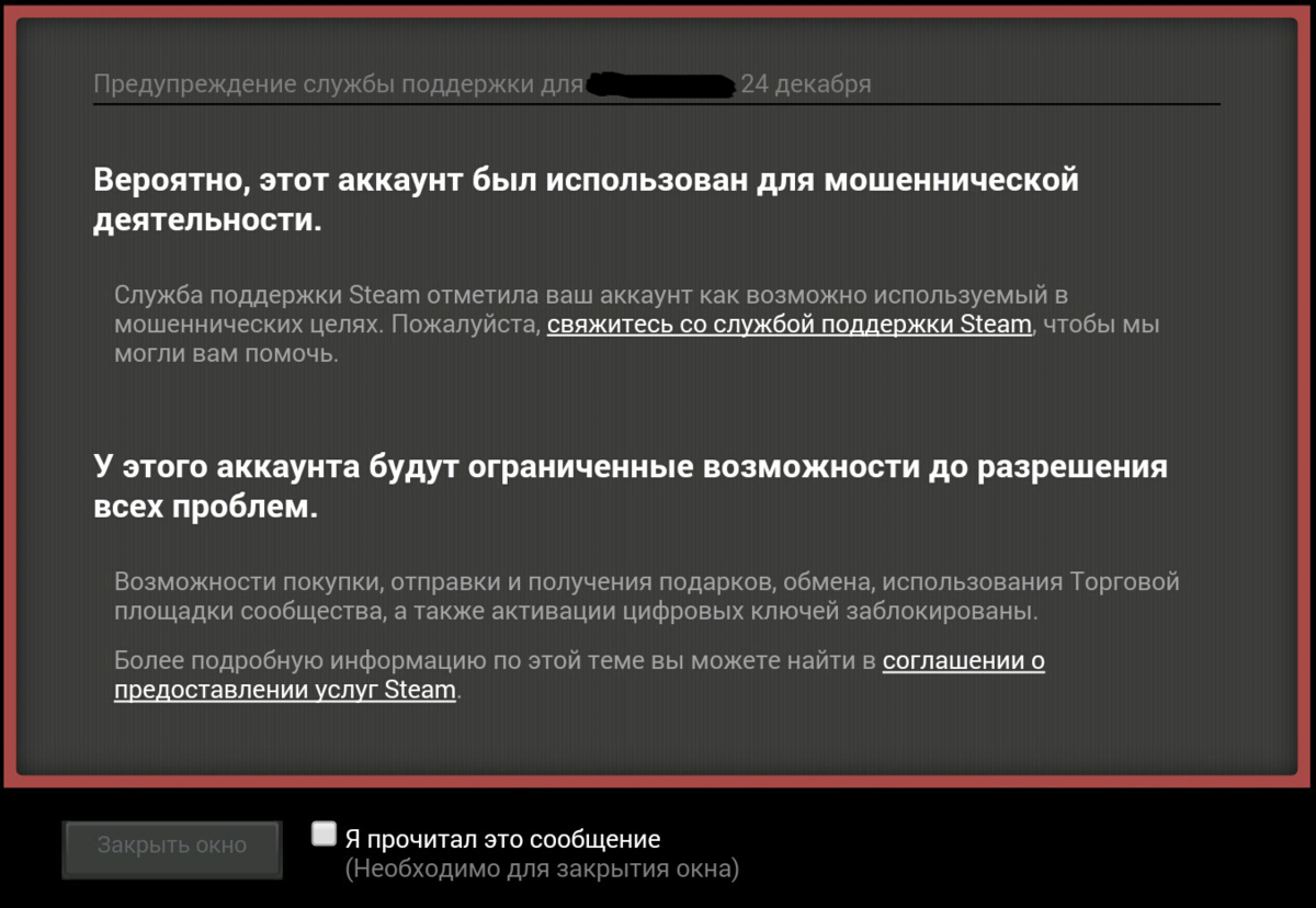 Steam за что могут заблокировать фото 71