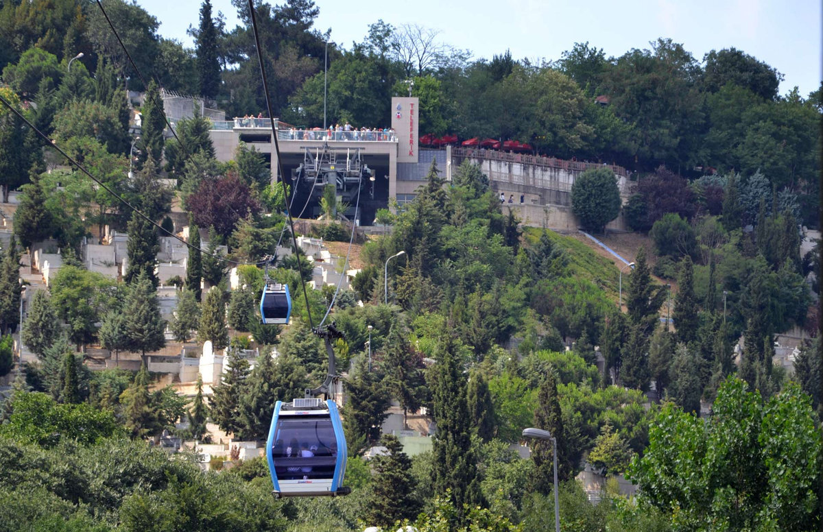 Фуникулер к кафе Пьера Лоти - Стамбул, Турция 