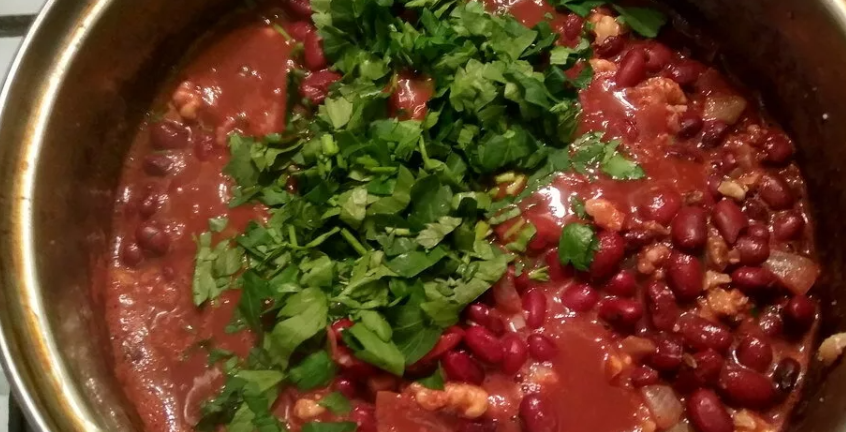 Лобио из красной фасоли классический рецепт с пошаговым фото с томатной пастой без мяса