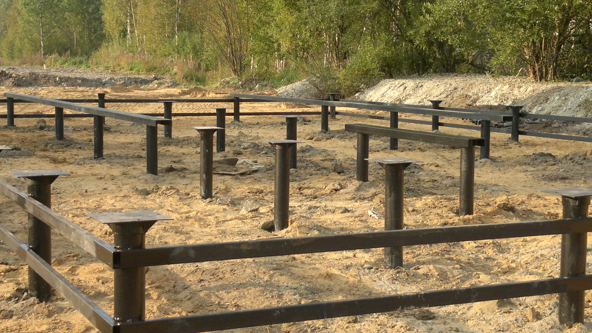 Свайный фундамент