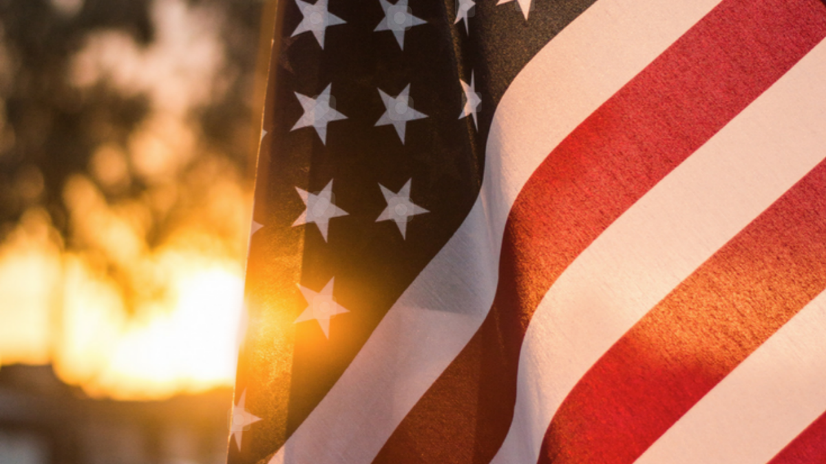 Американский флаг 