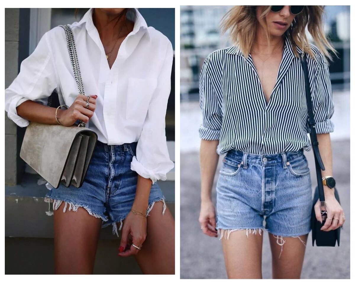 Рубашки летом