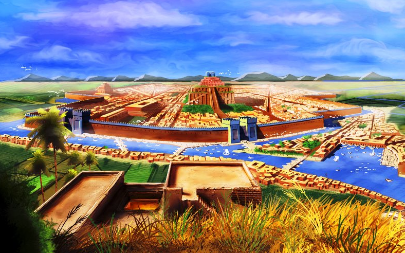 Город Шумеров  (фото из поиска Яндекс)