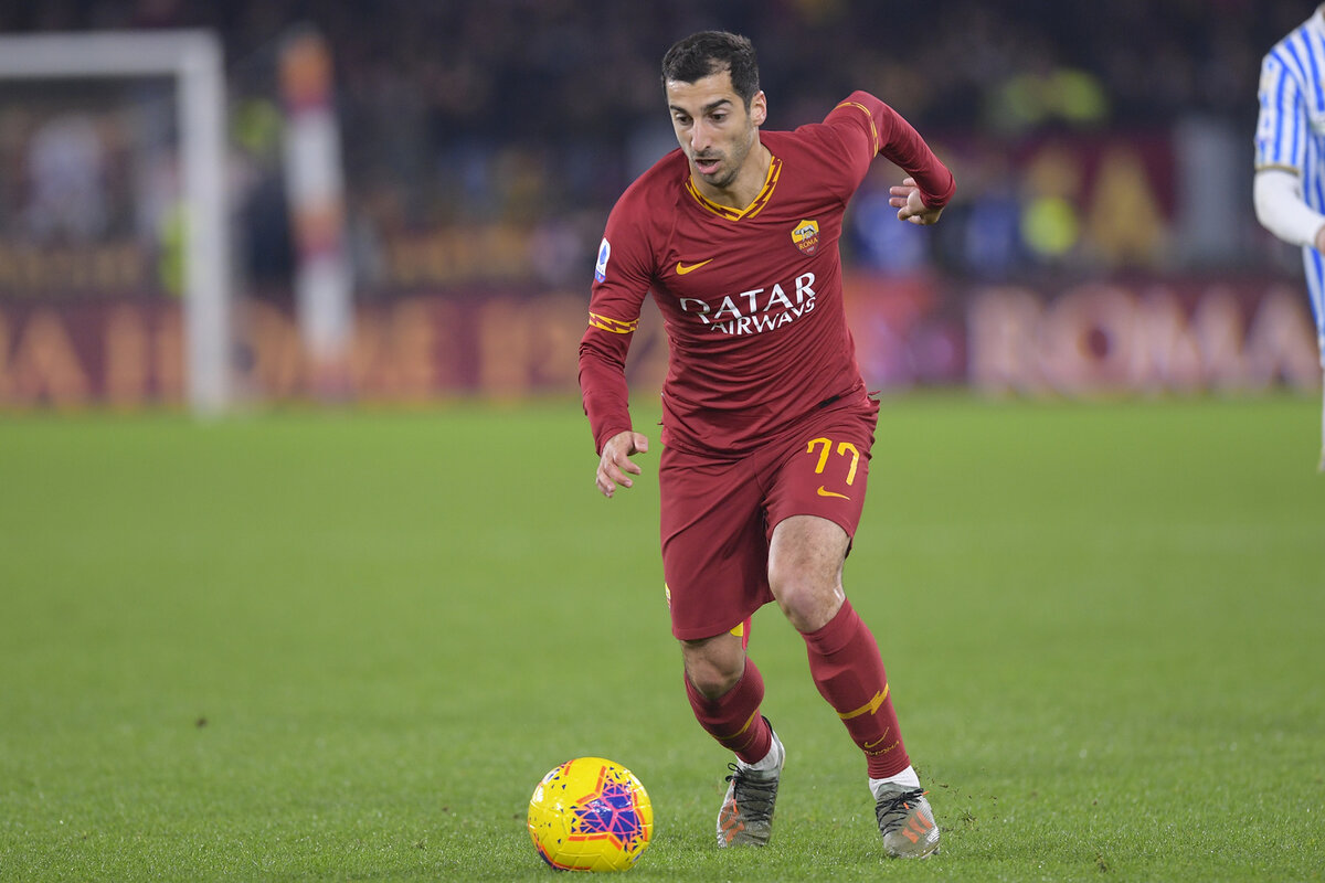 Генрих Мхитарян в составе Ромы