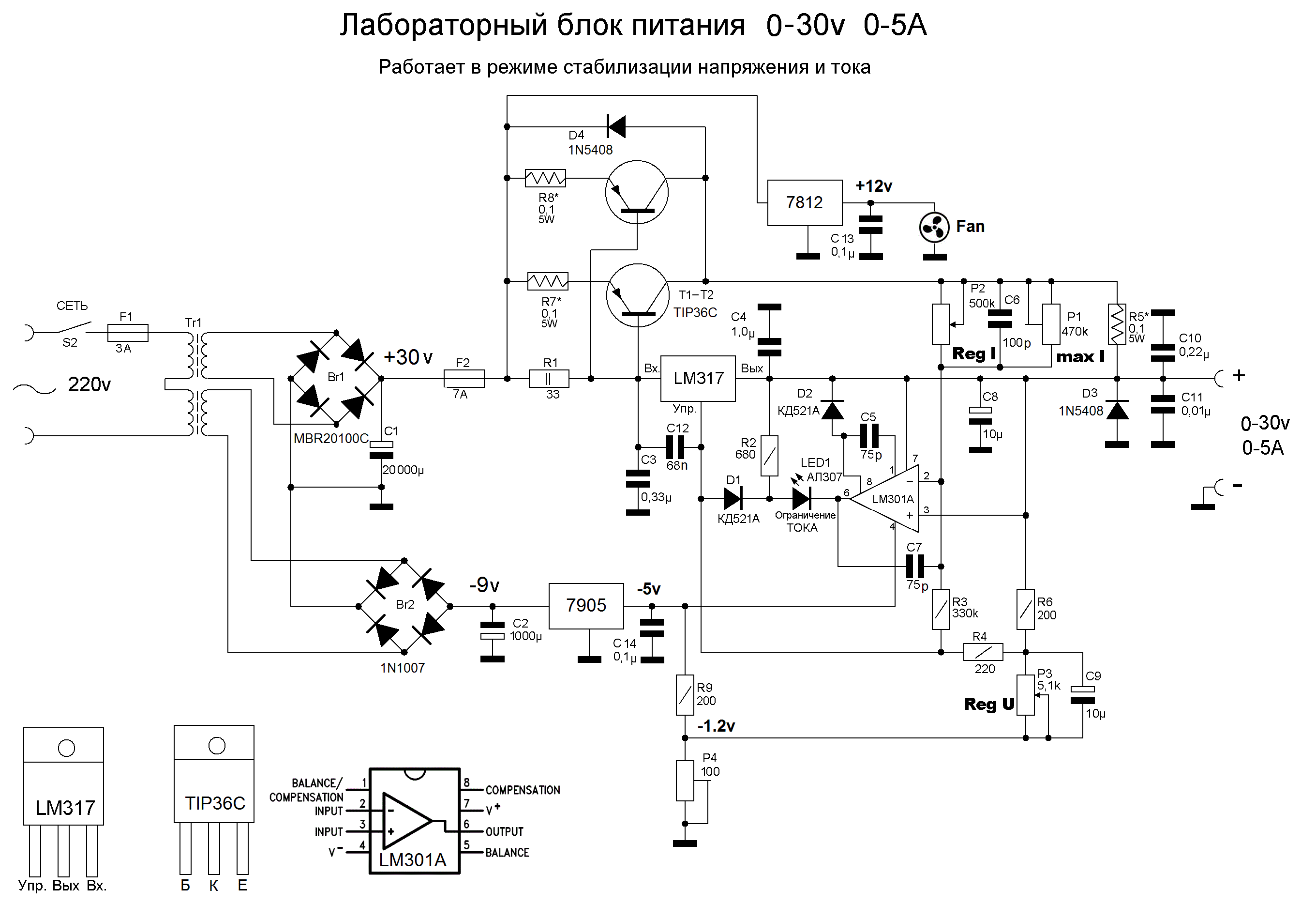 Регулируемый источник питания из БП ATX на TL Часть 1 — железо / Хабр