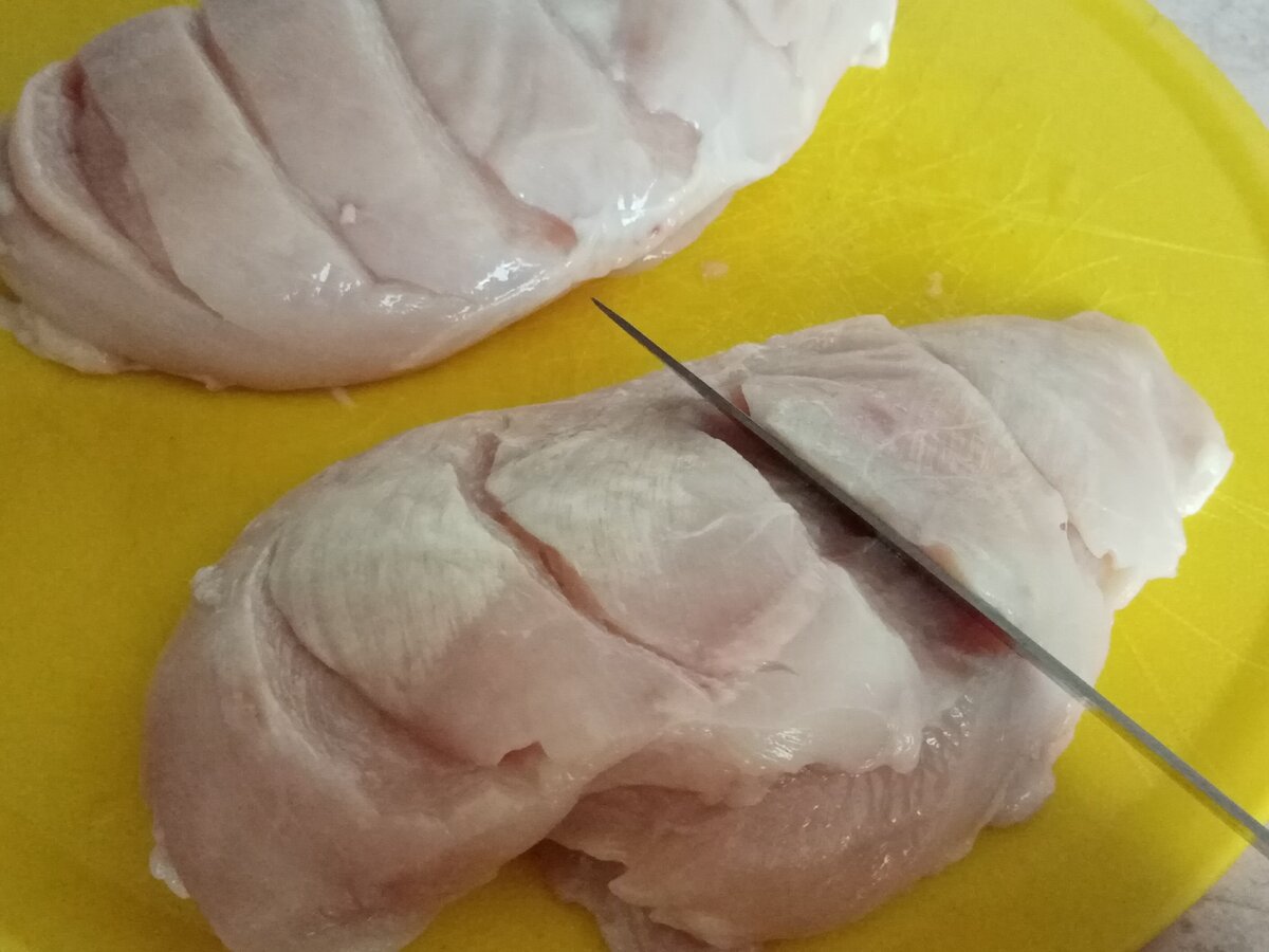 Приготовление куриной грудки.