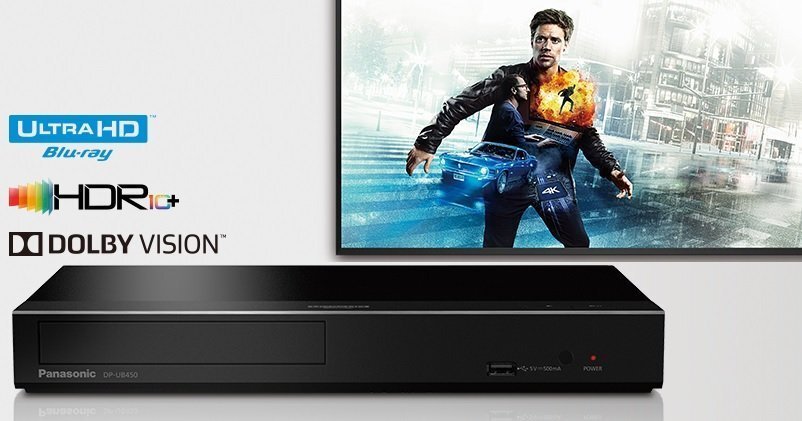 Плеер Blu-ray Ultra HD Panasonic DP-UB450 поддерживает сразу 4 формата HDR – HDR10, HDR10+, Dolby Vision и HLG (изображение с сайта https://i.blogs.es/1cca5c/6-20dp-ub450-20lifestyle/1024_2000.png)