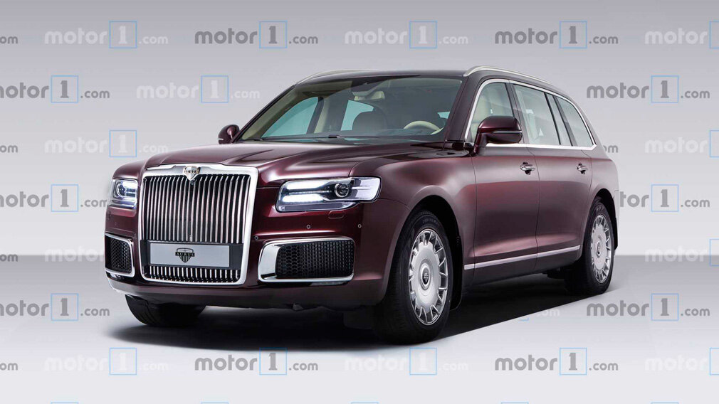 Рендер Aurus Komendant