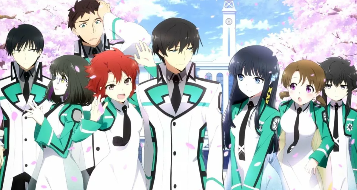Фото из аниме "The Irregular at Magic High School".