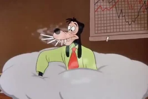 кадр из мультика No smoking