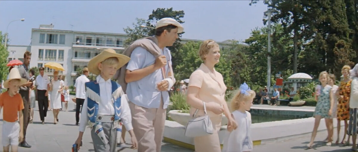 Корпус №1 санатория "Южное взморье" © Мосфильм