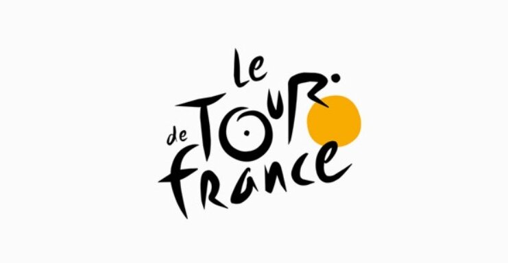Логотип Тур де Франс. Нашли велосипедиста?