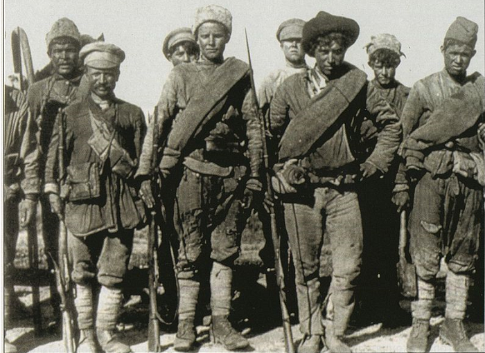 Так же "колчаковцы" летом 1919 года