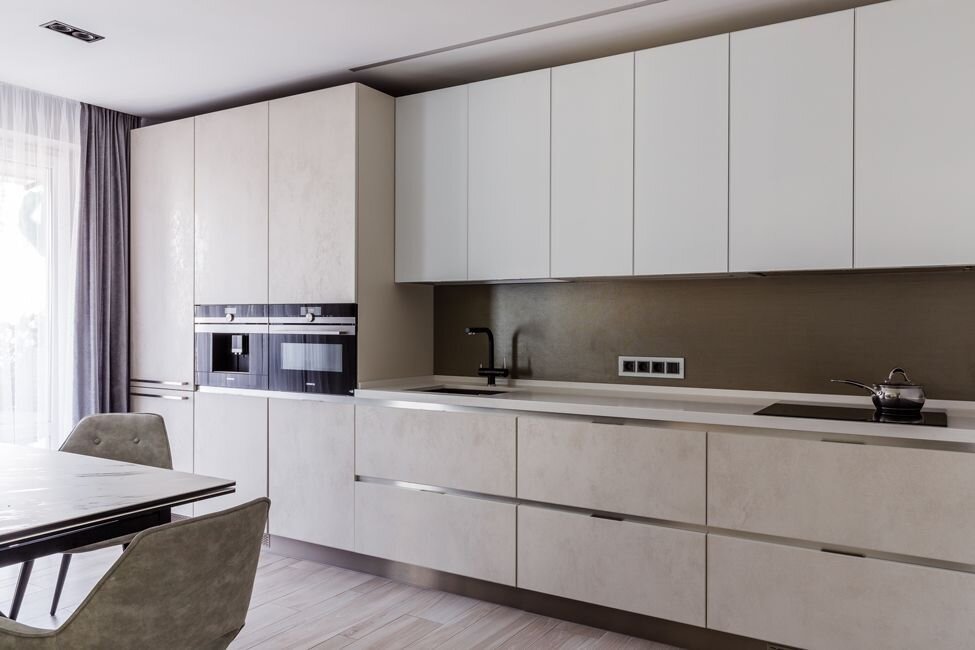 Кухня Ceramic — керамика Oxide Bianco