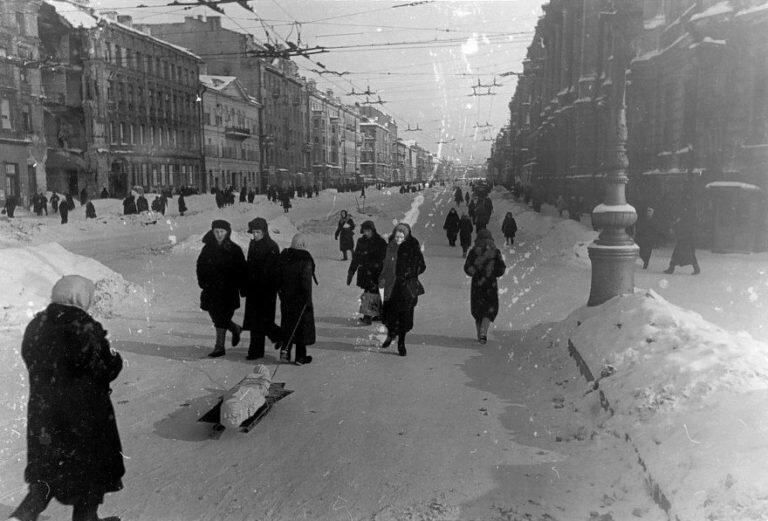 Блокадный Ленинград