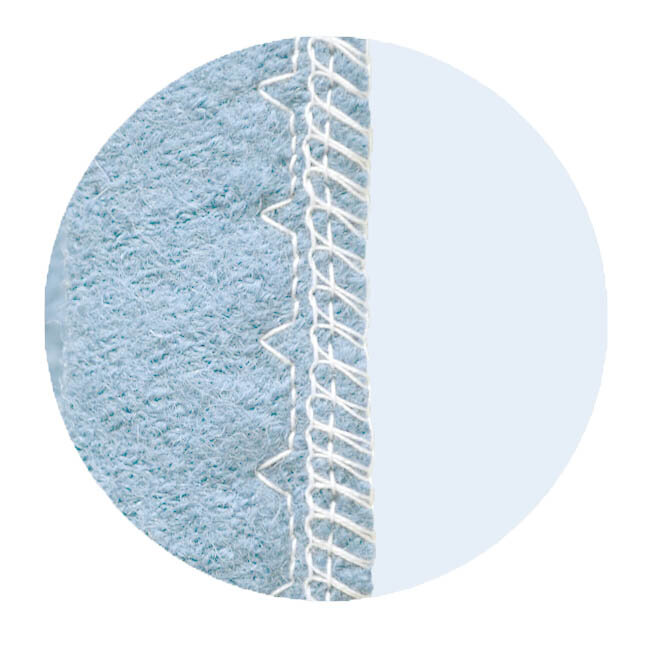 Изнанка потайного машинного шва