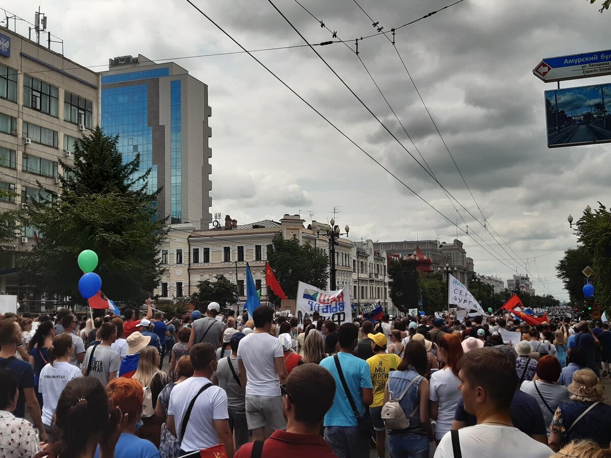 Протесты сходят на нет.