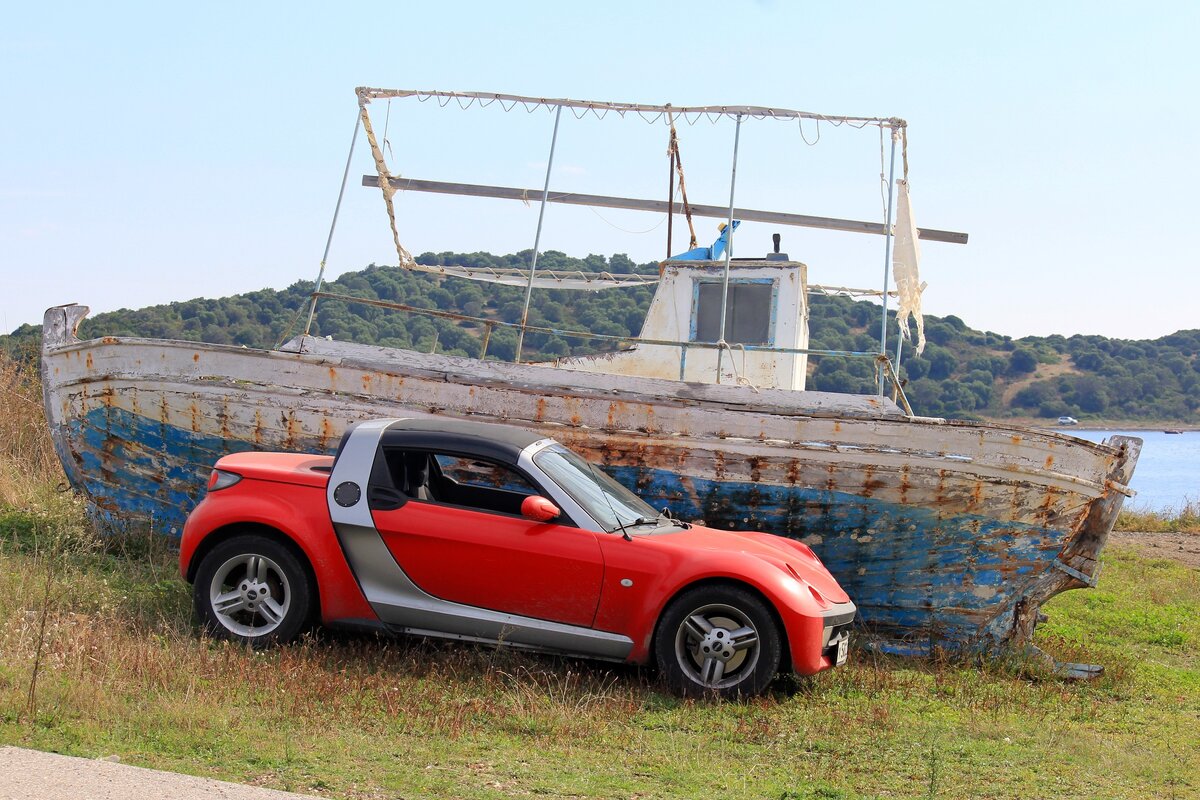 Путешествия на Smart Roadster