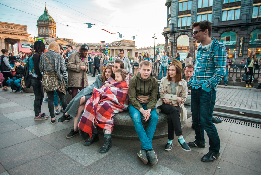 Жители санкт петербурга фото